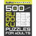 500 Extreme Sudoku Puzzles for Adults (with answers)
