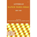 Letters of Rainer Maria Rilke, 1892-1910