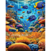 Coloring Book: Ocean Worlds & Creatures