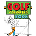Golf Coloring Book