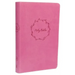 KJV, Deluxe Gift Bible, Imitation Leather, Pink, Red Letter Edition