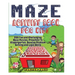 Maze Activity Book for Kids: 200 Fun and Challenging Maze Puzzles, Preschool to Kindergarten, Develop Problem Solving and Logic Skills