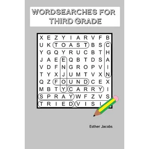 Wordsearches For Third Grade