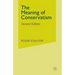 The Meaning of Conservatism