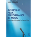 Achieving Peak Performance in Music: Psychological Strategies for Optimal Flow