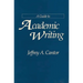 A Guide to Academic Writing