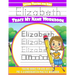 Elizabeth Letter Tracing for Kids Trace my Name Workbook: Tracing Books for Kids ages 3 - 5 Pre-K & Kindergarten Practice Workbook