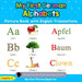My First German Alphabets Picture Book with English Translations: Bilingual Early Learning & Easy Teaching German Books for Kids