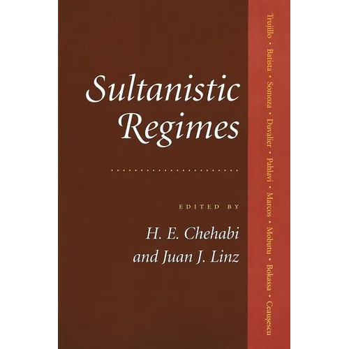 Sultanistic Regimes