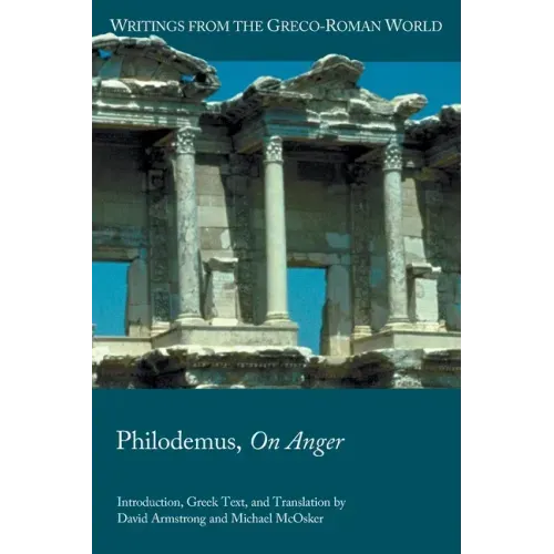 Philodemus, On Anger