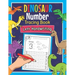 Dinosaur Number Tracing Book Left Handwriting: Dino Practice Workbook for Left-Handed Preschoolers - Perfect Math Learning Worksheets for Kindergarten