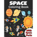 Space Coloring Book: coloring planets, astronauts, Rockets and space ships, meanwhile learning facts about space ( a fun way to learn and h