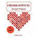 Cross Stitch Graph Paper(120 Pages): Create Your Own Embroidery Patterns Needlework Design!