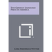 The German Language Press In America
