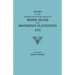 Census of the Inhabitants of the Colony of Rhode Island and Providence Plantations, 1774