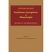 Tennessee Records: Tombstone Inscriptions and Manuscripts