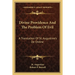 Divine Providence And The Problem Of Evil: A Translation Of St. Augustine's De Ordine