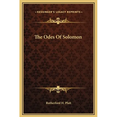 The Odes of Solomon