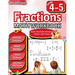 Fractions Math Workbook 4th and 5th Grade: Fractions Workbook Grade 4-5, Operations with Fractions, Mixed Numbers, Word Problems