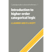 Introduction to Higher Order Categorical Logic