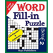 Large Print Word Fill-in Puzzle book 2
