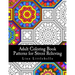 Adult Coloring Book - Patterns for Stress Relieving
