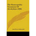 The Homeopathic Treatment Of Alcoholism (1890)