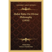 Abdul Baha On Divine Philosophy (1918)