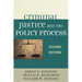 Criminal Justice and the Policy Process