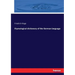 Etymological dictionary of the German language
