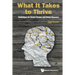 What It Takes to Thrive