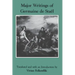Major Writings of Germaine de Staël