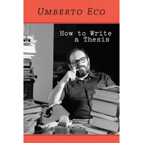 How to Write a Thesis