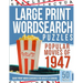 Large Print Wordsearches Puzzles Popular Movies of 1947: Giant Print Word Searches for Adults & Seniors