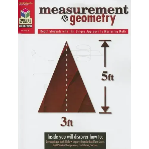 Middle School Collection: Math Reproducible Measurement & Geometry