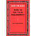 What is Political Philosophy? And Other Studies