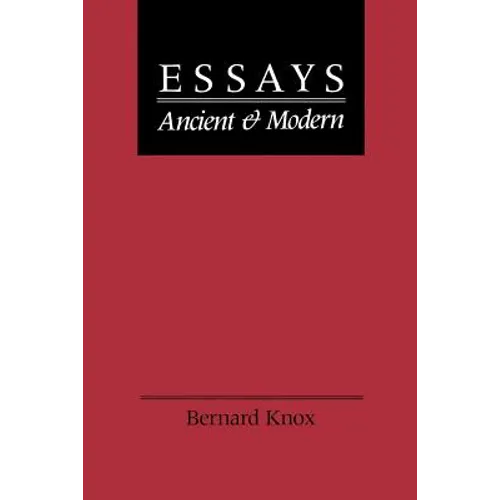 Essays Ancient and Modern