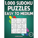 1,000 Sudoku Puzzles Easy to Medium: Big Sudoku Puzzle Book for Adults with Solutions (Vol. 1)