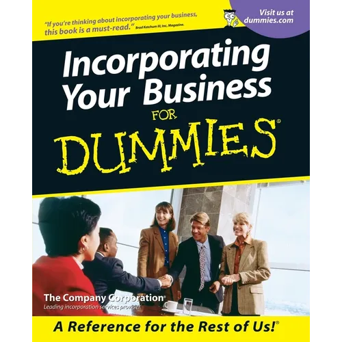 Incorporating Your Business for Dummies