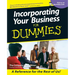 Incorporating Your Business for Dummies