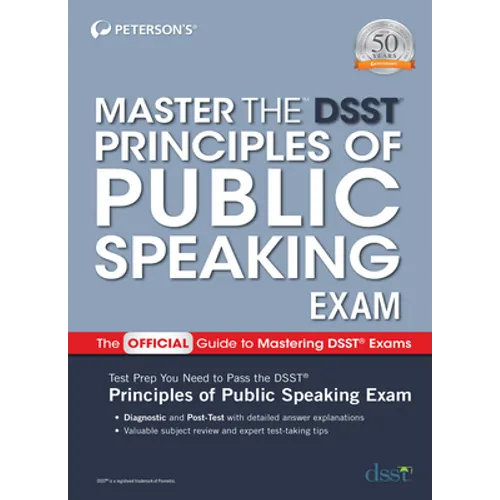 Master the DSST Principles of Public Speaking Exam