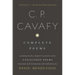 Complete Poems of C. P. Cavafy: Including the First English Translation of the Unfinished Poems