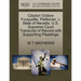 Clayton Octave Fouquette, Petitioner, V. State of Nevada. U.S. Supreme Court Transcript of Record with Supporting Pleadings