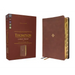 Nkjv, Thompson Chain-Reference Bible, Large Print, Leathersoft, Brown, Red Letter, Thumb Indexed, Comfort Print