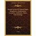 Ancient Secrets Of Natural Magic, Metaphysics, Mathematics, Geometry, Arithmetic, Music, And Astrology