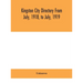 Kingston City Directory From July, 1918, To July, 1919