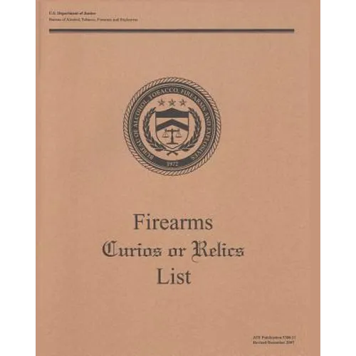 Firearms Curios or Relics List