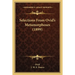 Selections From Ovid's Metamorphoses (1899)