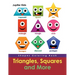 Triangles, Squares and More: Shapes Coloring Book