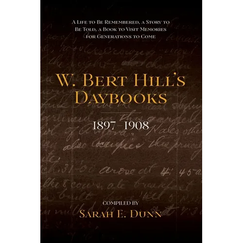 W. Bert Hill's Daybooks: 1897-1908